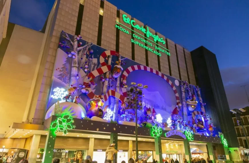 La navidad en el Corte Inglés en 2023